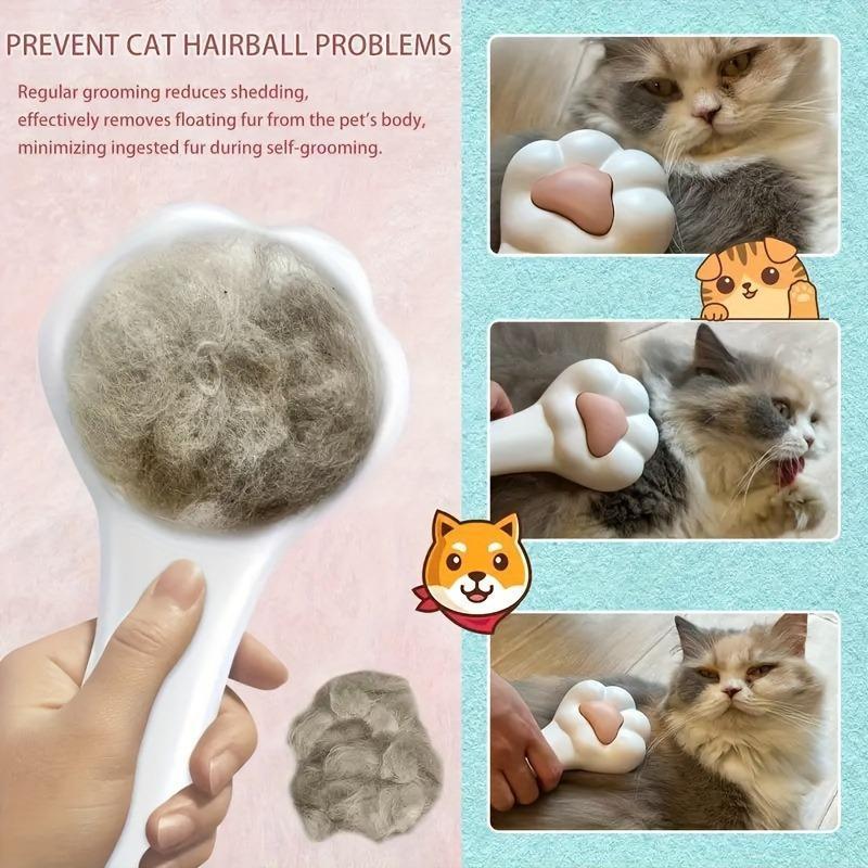 CalmaPaw™ Massage & De-Shedding Brush
