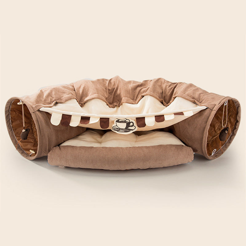 CalmaPlay™ Collapsible Cat Tunnel