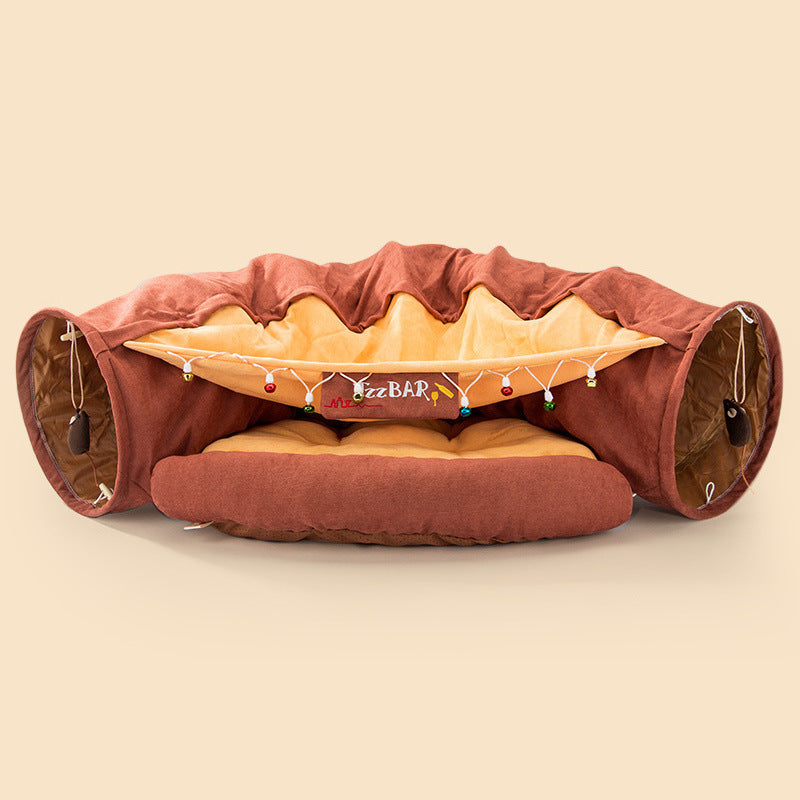 CalmaPlay™ Collapsible Cat Tunnel