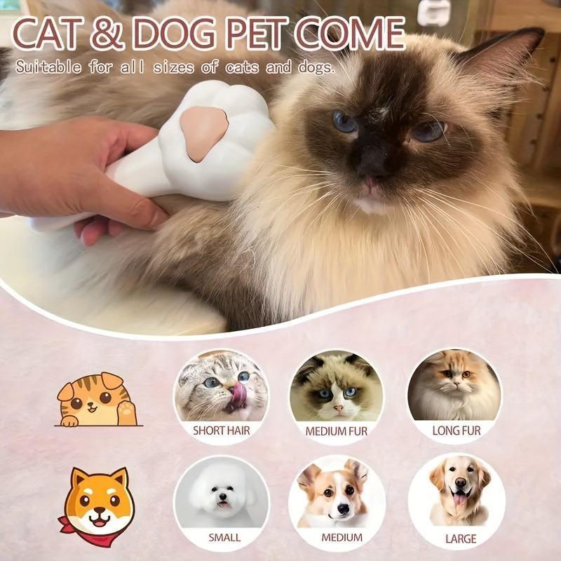 CalmaPaw™ Massage & De-Shedding Brush