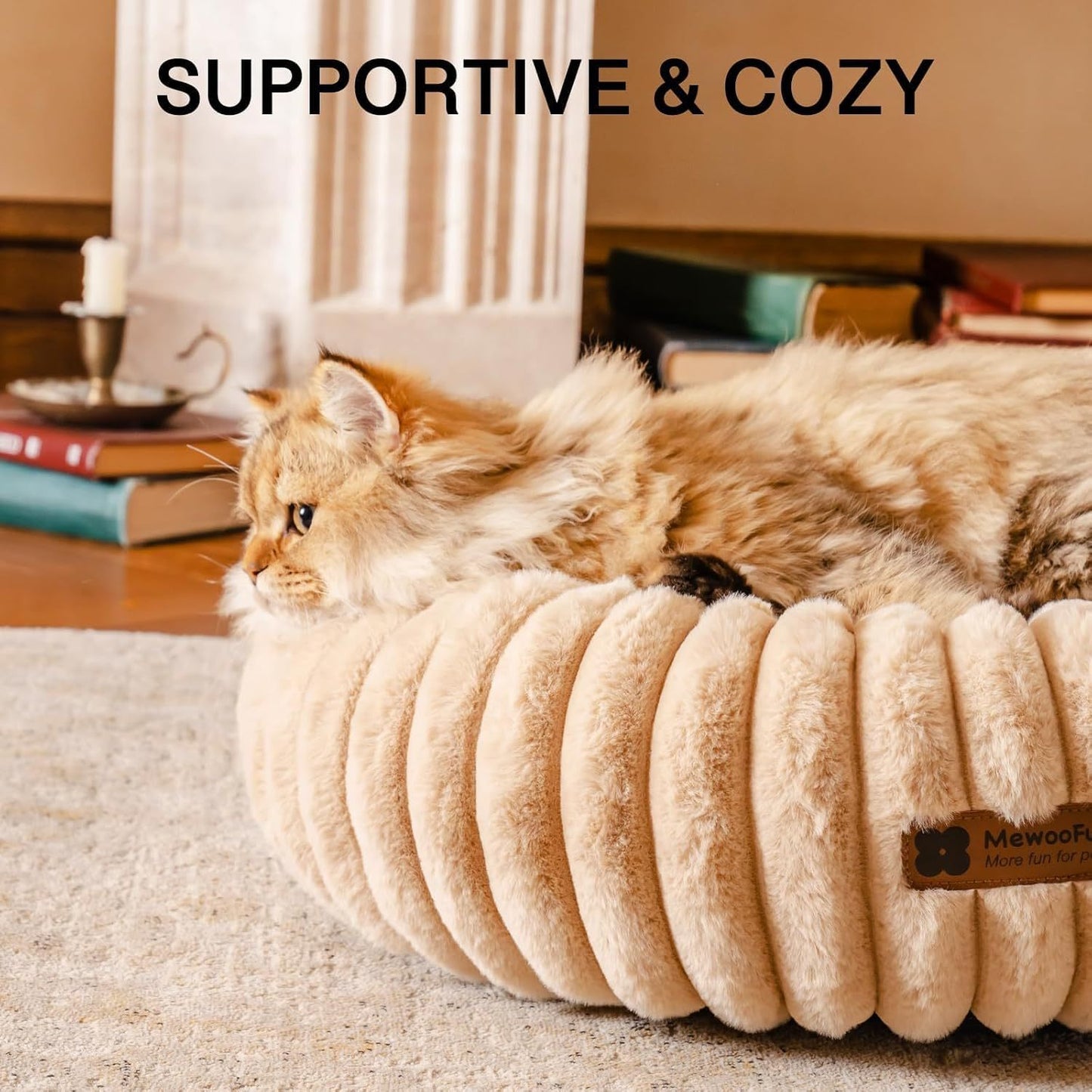 CalmaNest™ Cozy Donut Bed