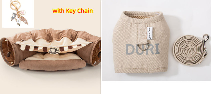 CalmaPlay™ Collapsible Cat Tunnel