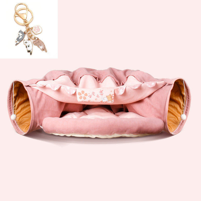 CalmaPlay™ Collapsible Cat Tunnel