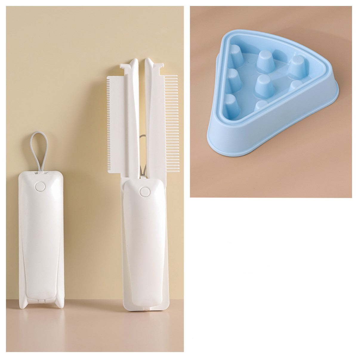 CalmaGroom™ Self-Cleaning Pet Brush
