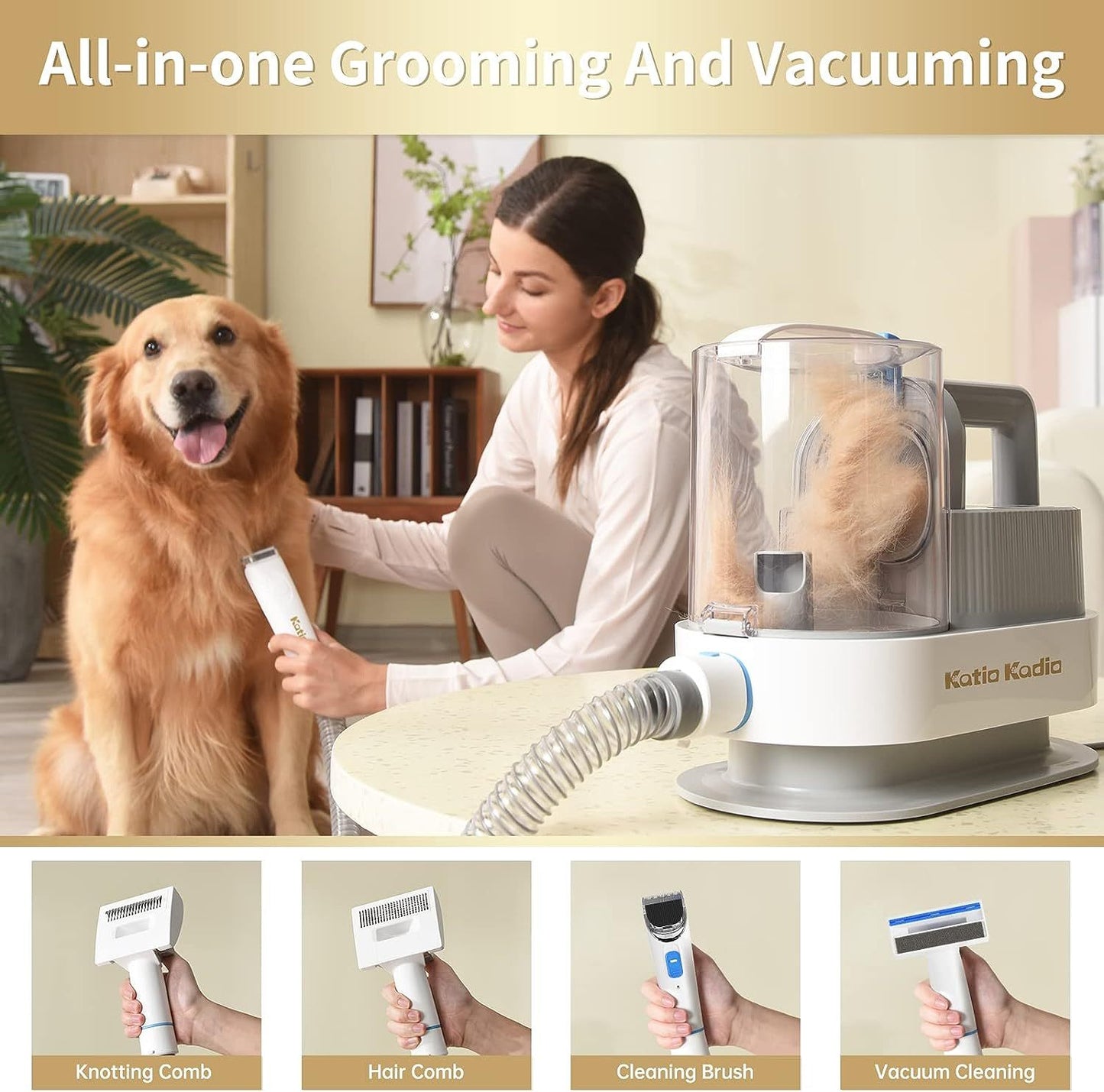 CalmaGroom Pro™ 5-in-1 Kit
