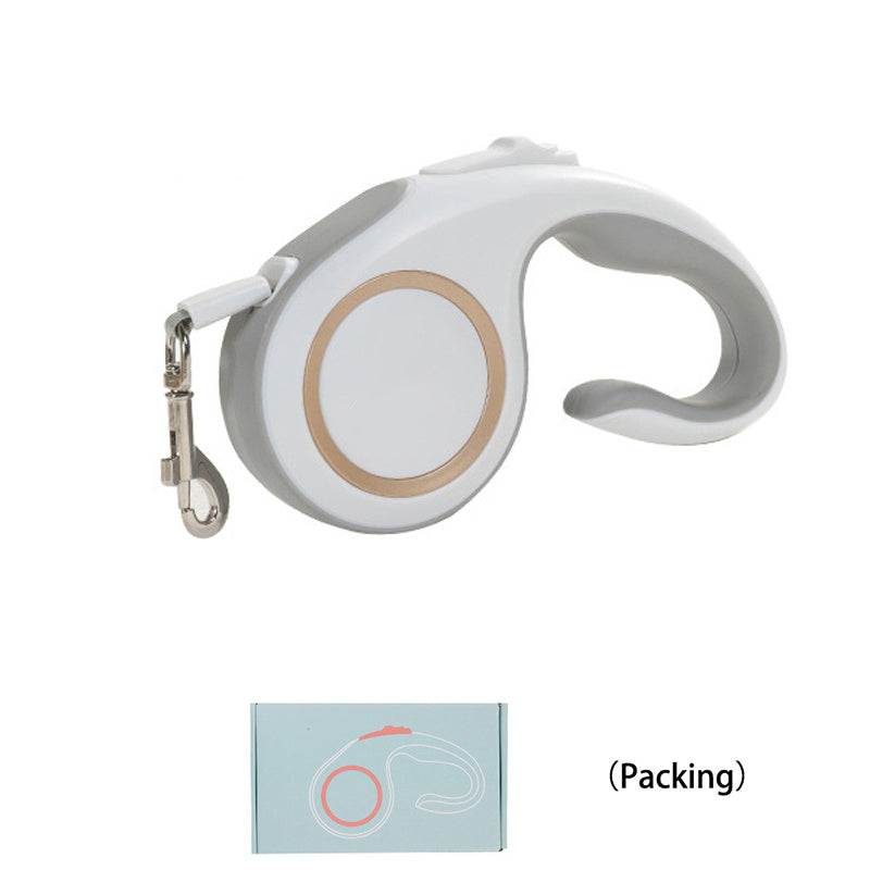 CalmaFlex™ Automatic Retractable Dog Leash – 5/3M Smooth Control & Comfort Grip | Calma Zoo