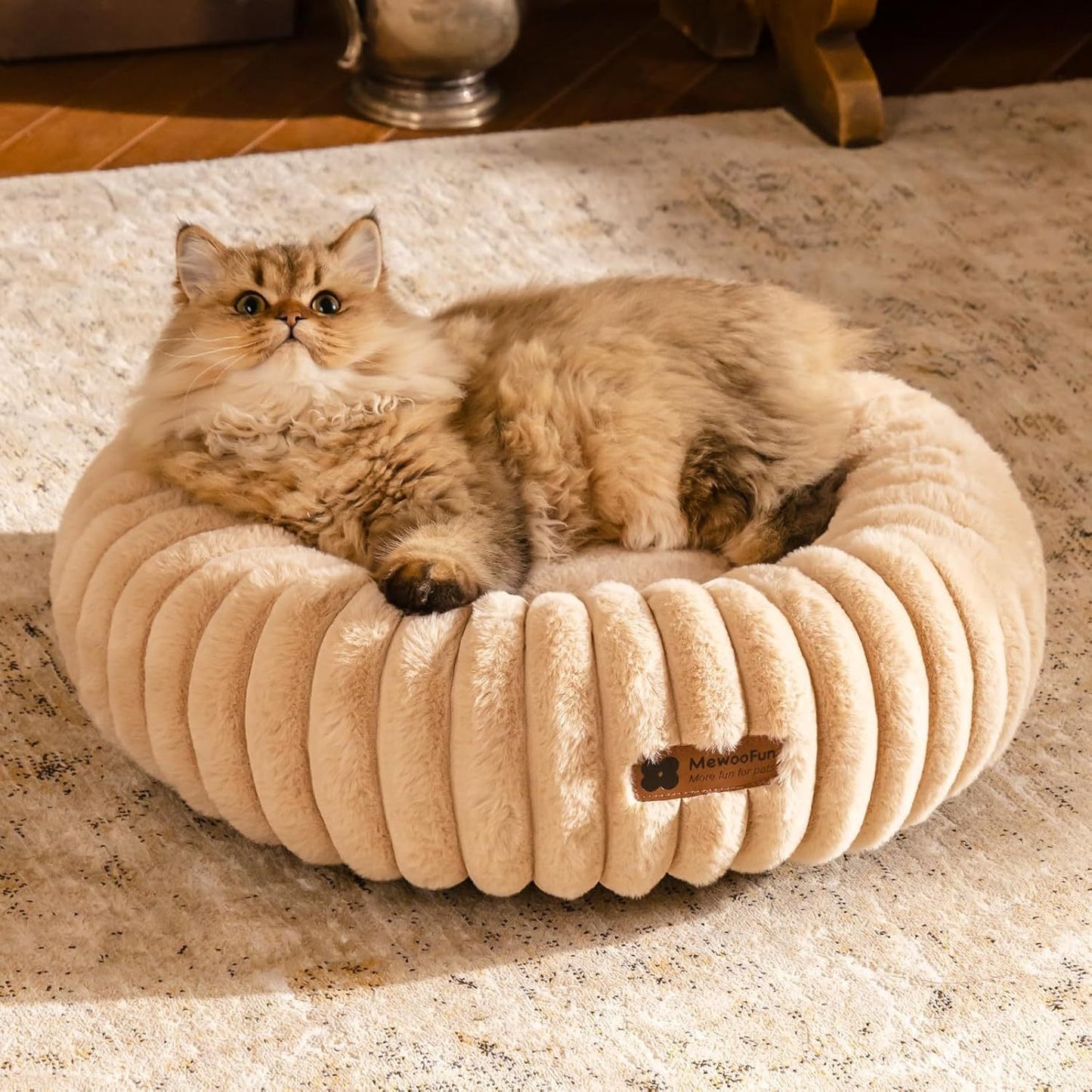 CalmaNest™ Cozy Donut Bed