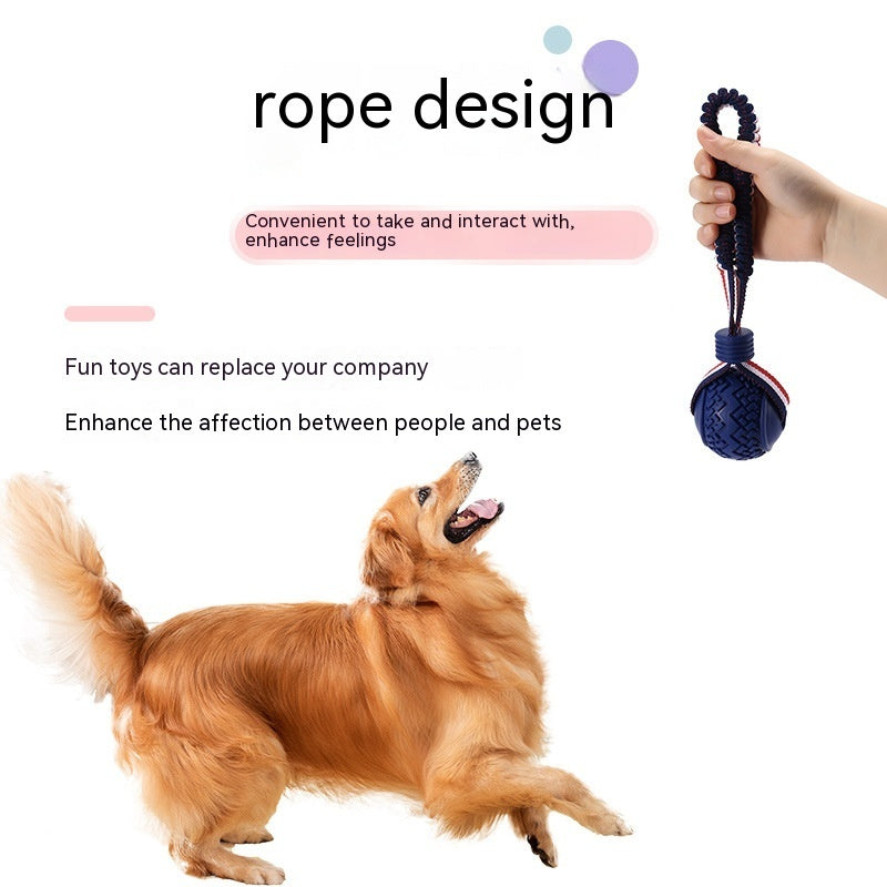 CalmaPlay™ Interactive Rope Ball Toy
