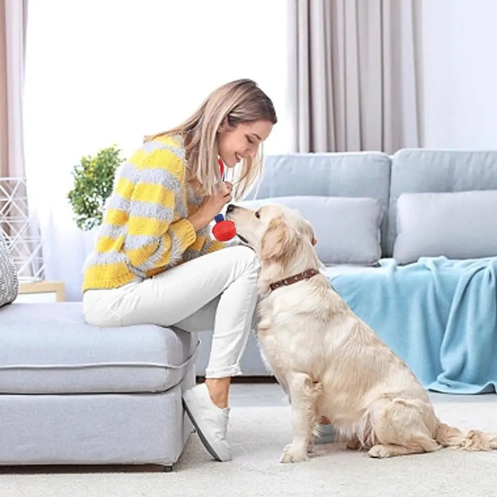CalmaPlay™ Interactive Rope Ball Toy