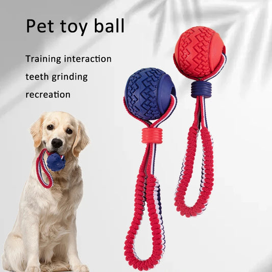 CalmaPlay™ Interactive Rope Ball Toy